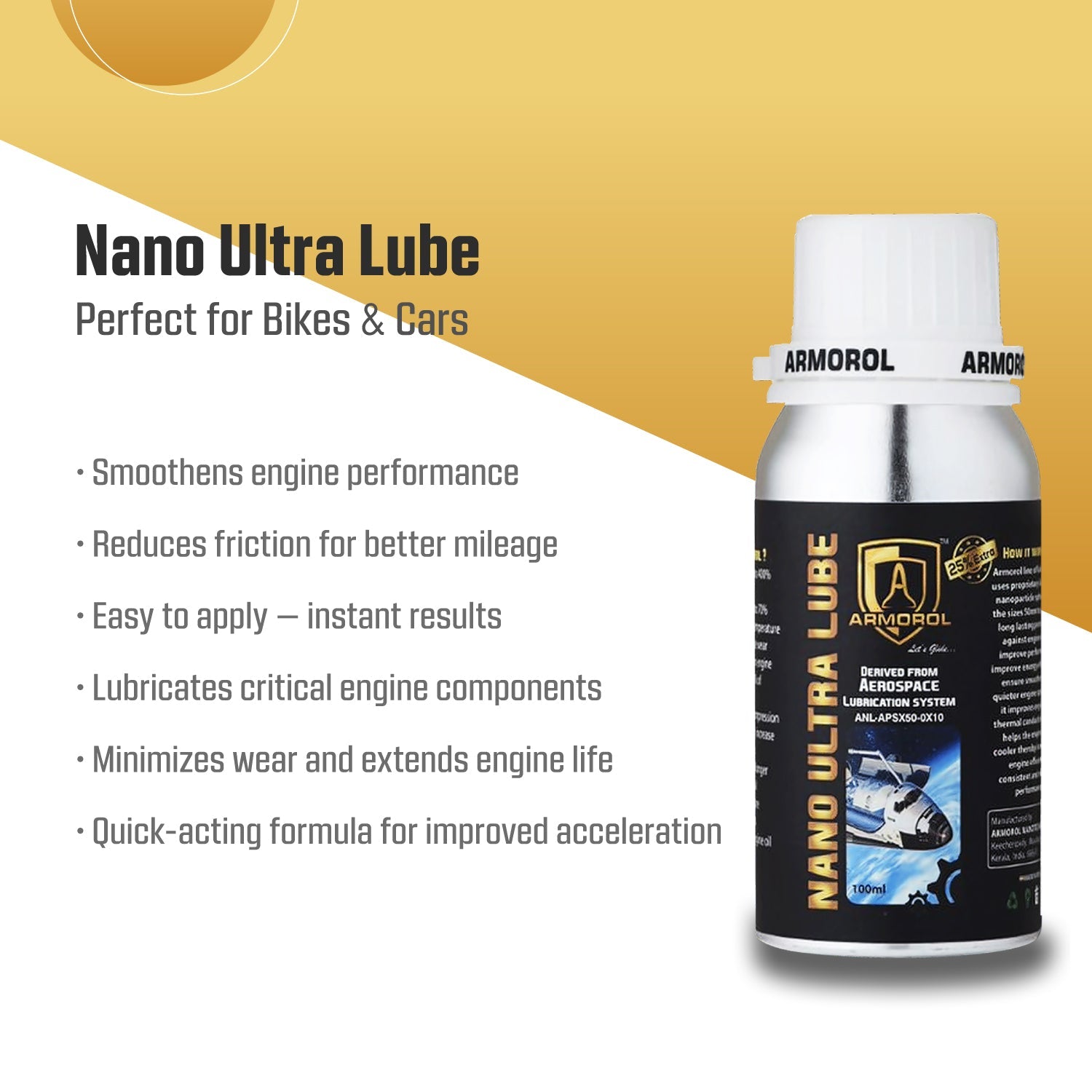 NANO LUBE FOR  BIKES ABOVE 300CC