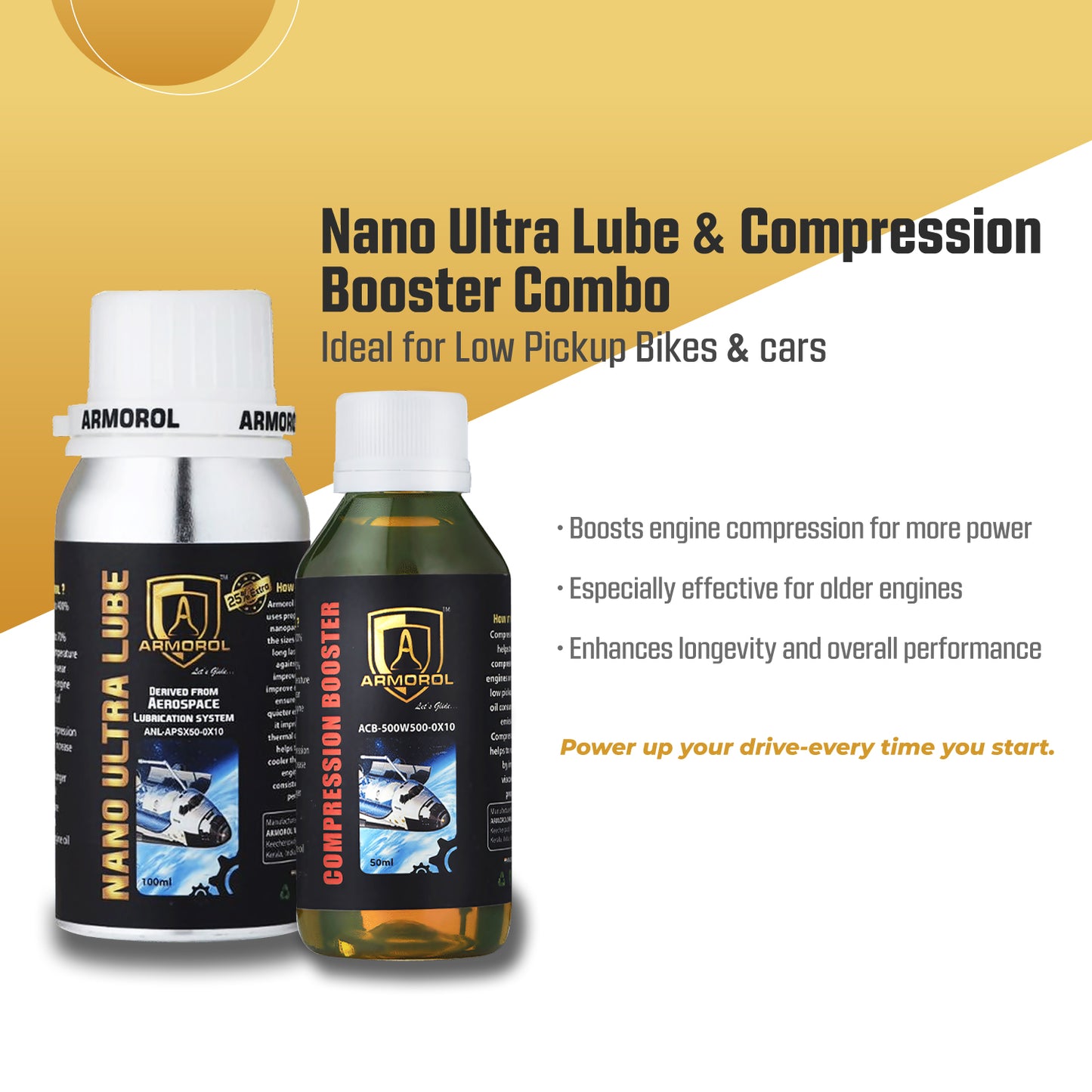 Nano Ultra Lube 150ml & Compression Booster 100ml