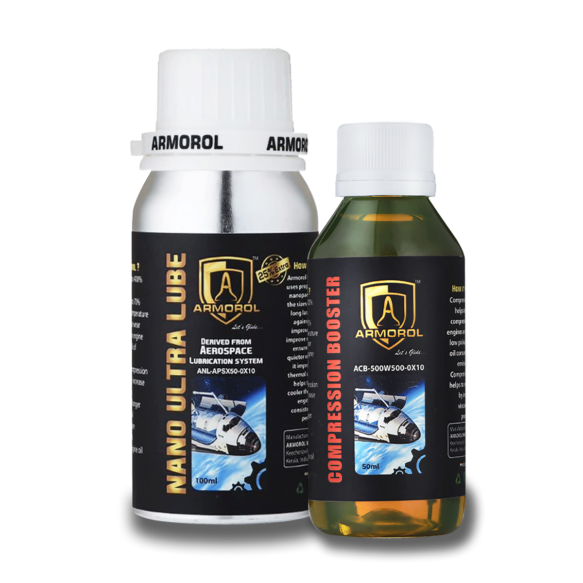 Nano Ultra Lube 100ml & Compression Booster 100ml