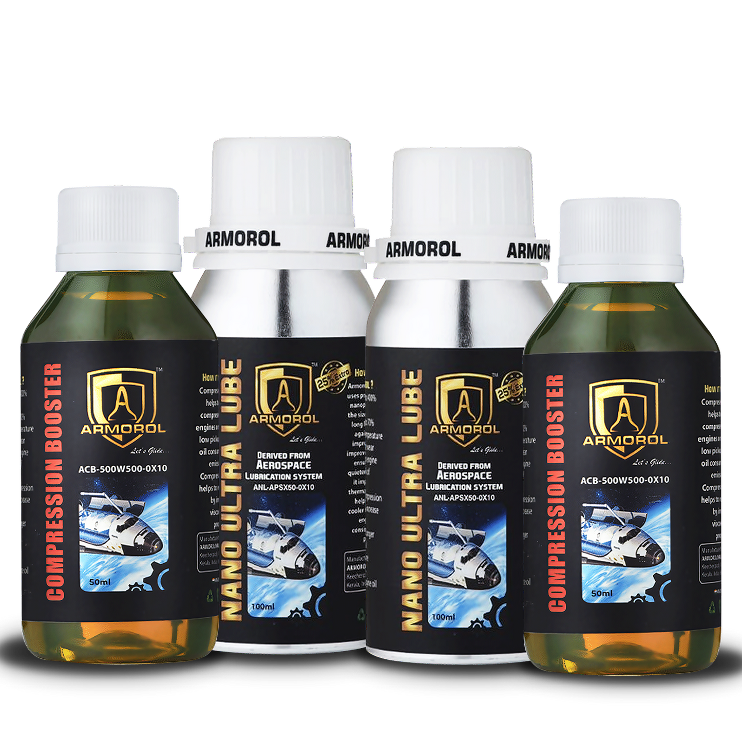 Nano Ultra Lube 200ml & Compression Booster 200ml