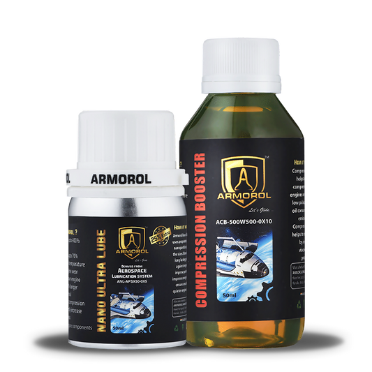 Nano Ultra Lube 50ml & Compression Booster 100ml ( Nano Lube for Bike )